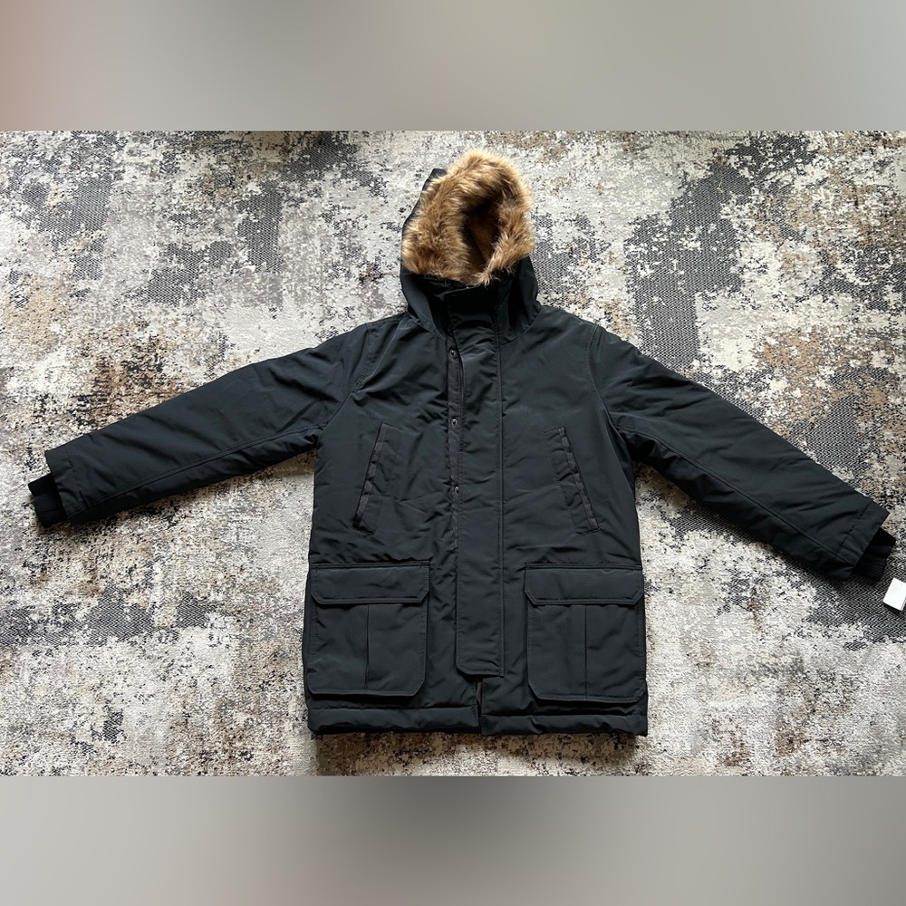 GAP Men’s ColdControl Max Black Winter Jacket Size L
